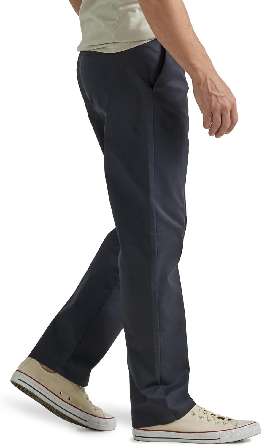 Men's Flat Front Relaxed Straight Pant