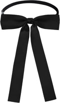 Western Bow Tie for Men/Women, Pre-tied String Mens Bow Tie Ribbon Colonel Bowtie for Uniform Wedding School
