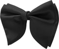 Mens Bow Tie Pre Tied Oversized Bow Ties for Men Satin Bowties for Tuxedo Wedding Party Banquet