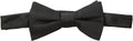 Men's  Solid Pre-tied Bow Tie
