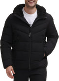 Men's Snap Front Puffer Jacket